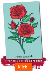 Flyer: Jesus liebt Dich!